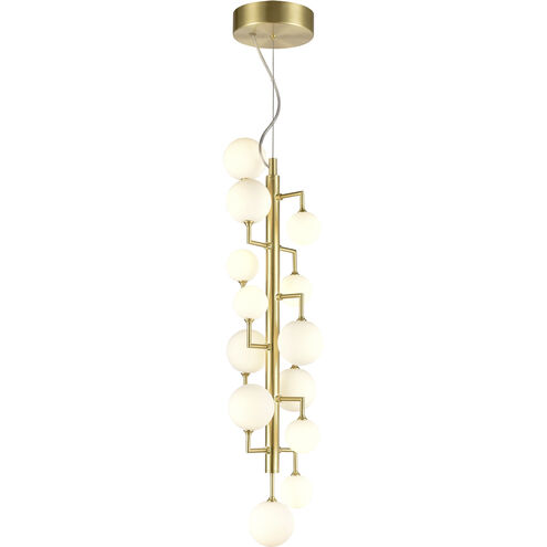 Keir LED 8 inch Gold Pendant Ceiling Light