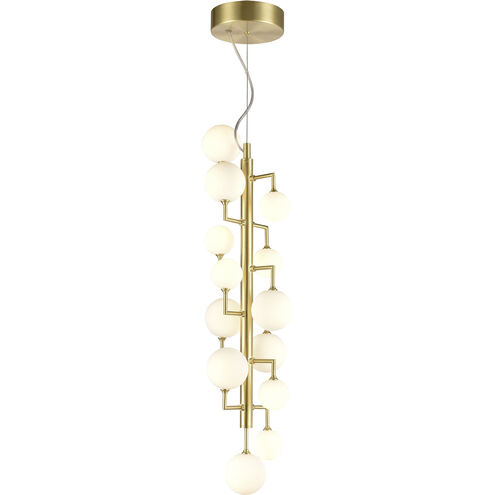 Keir LED 8 inch Gold Chandelier Ceiling Light
