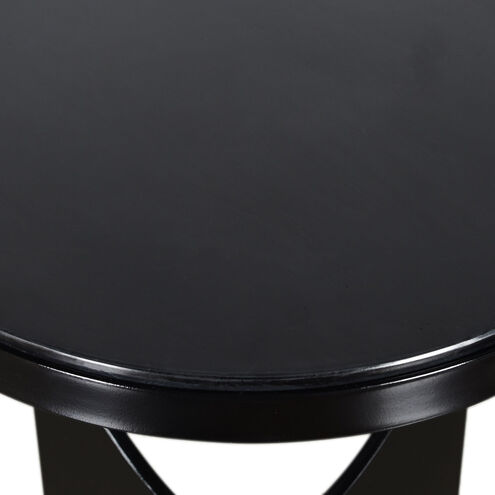 Austin 15 inch Satin Black Accent Table
