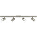 Ascoli Matte Nickel 4 Light Interior Spotlight