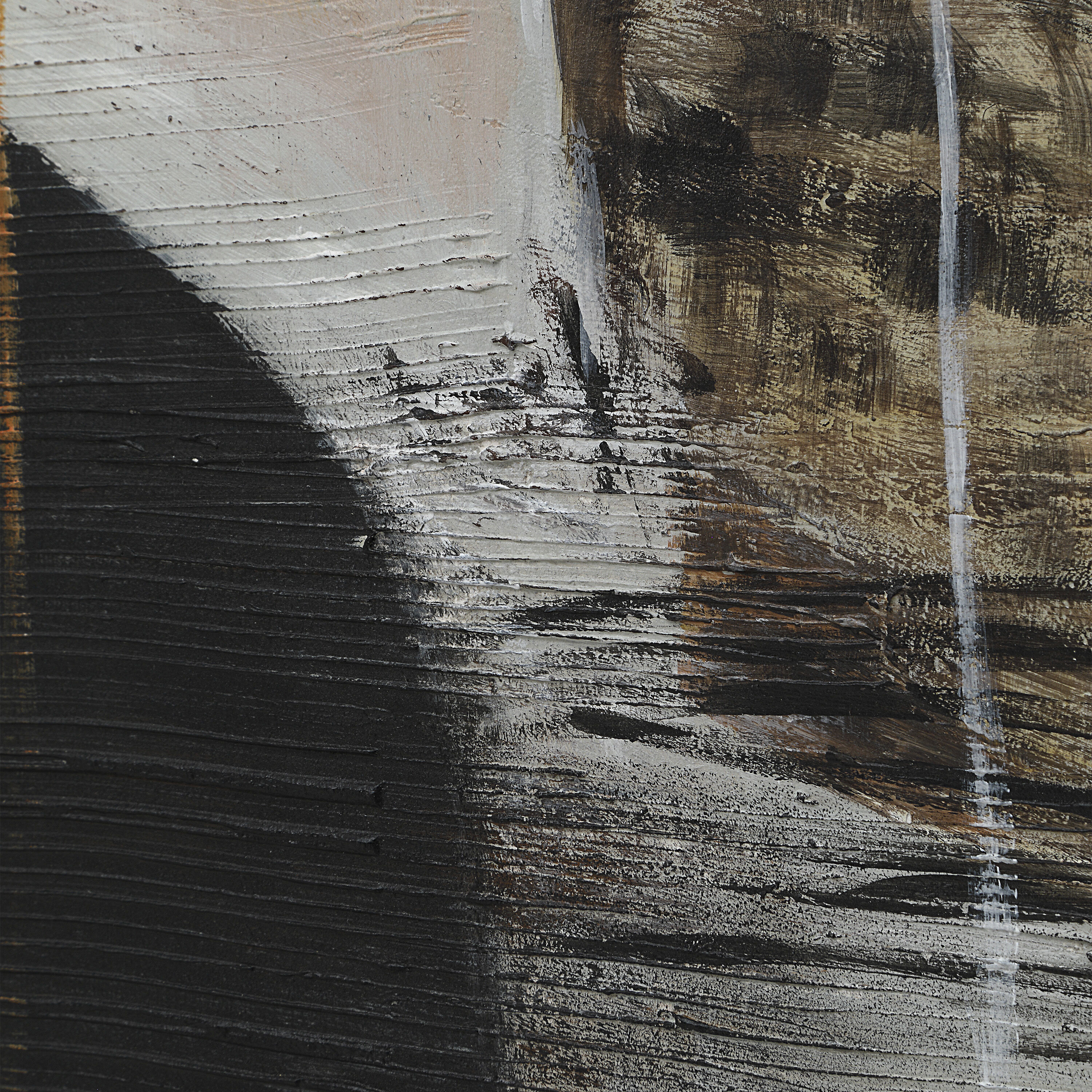 Nocturne Multicolor and Black Canvas Art