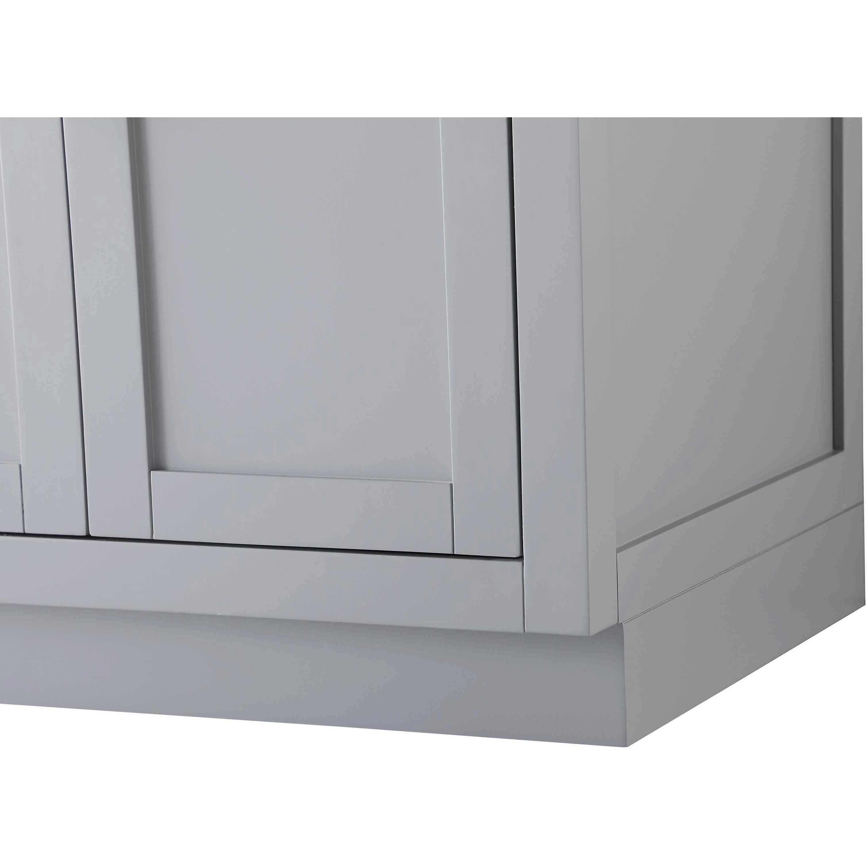 Alden 72 X 35 inch Grey Bathroom Vanity Cabinet