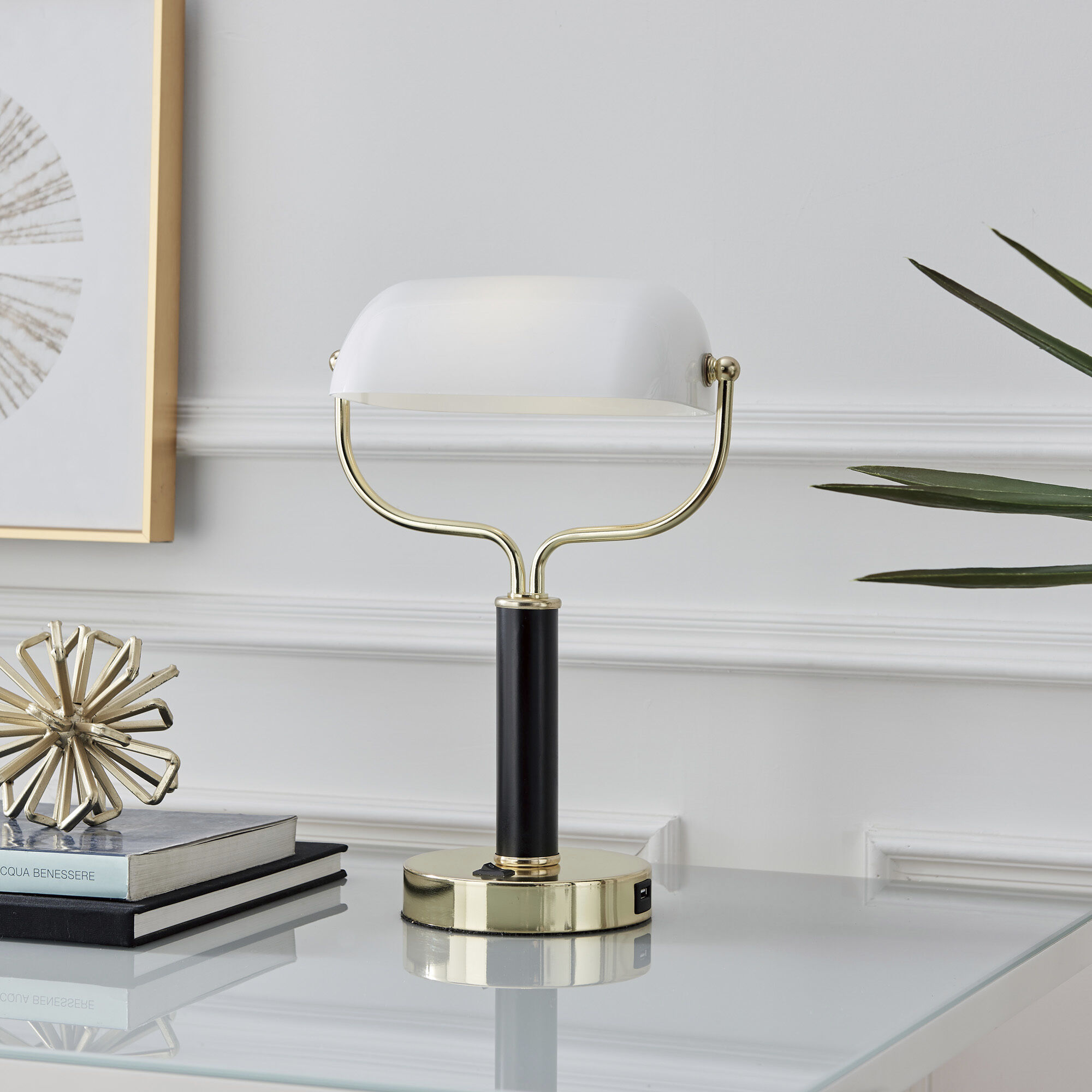 Yanni 15 inch 60.00 watt Gold Table Lamp Portable Light