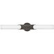 Grace LED 5 inch Textured Black Oxide Bath Light Wall Light