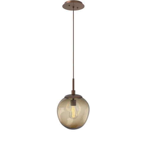 Aster Incandescent 1 Light 10 inch Burnished Bronze Pendant Ceiling Light in Bronze Aster