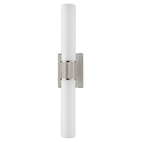 Fulton 2 Light 4.75 inch Satin Nickel Bath and Vanity Wall Light