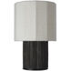 Anne-Marie Barton Fumar 17.5 inch 15.00 watt Ridged Carbon Table Lamp Portable Light