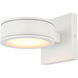 Raine 5 inch White Outdoor Wall Light