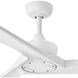 Sculpt 60 inch Matte White Fan