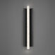 Rapper LED 2.5 inch Black ADA Wall Sconce Wall Light