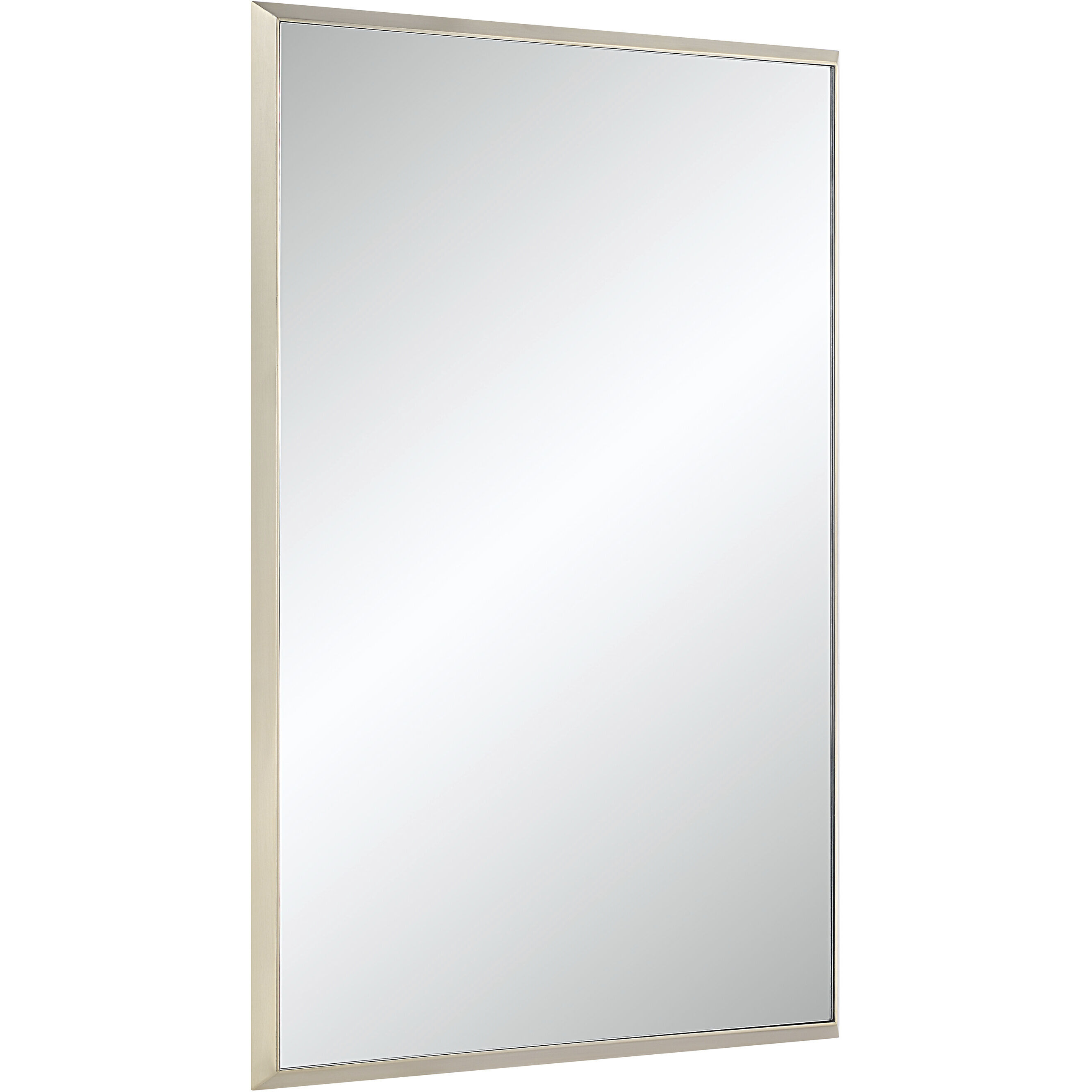 Pia 36 X 24 inch Champagne Wall Mirror