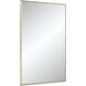 Pia 36 X 24 inch Champagne Wall Mirror