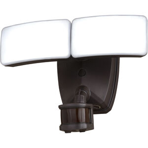 Zeta LED 8 inch Bronze Outdoor Security