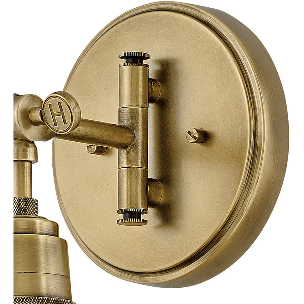 Arti 1 Light 7.75 inch Heritage Brass Indoor Wall Sconce Wall Light