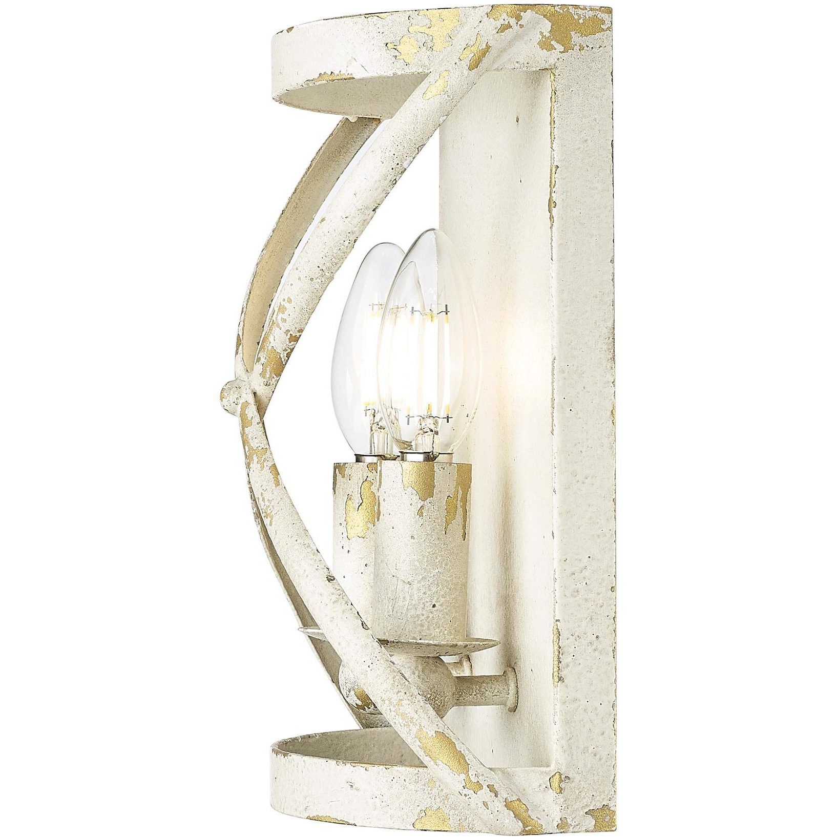 Alcott 2 Light 7.13 inch Antique Ivory Wall Sconce Wall Light