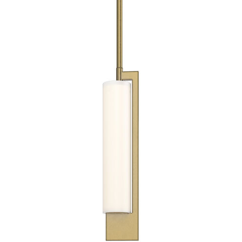 Axis 1 Light 2.8 inch Modern Brass Mini Pendant Ceiling Light