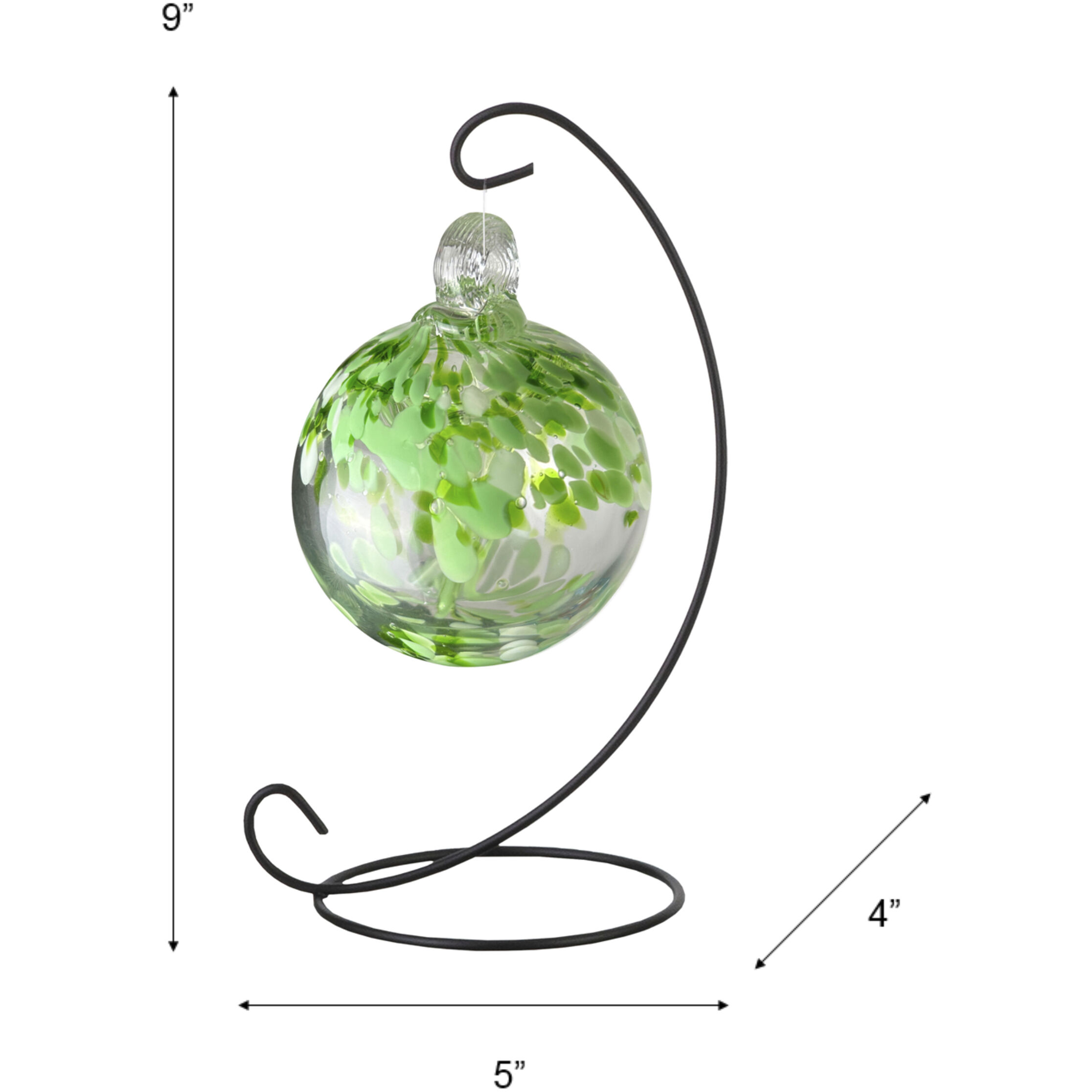 Tree Of Life Multi-color Art Glass Orb