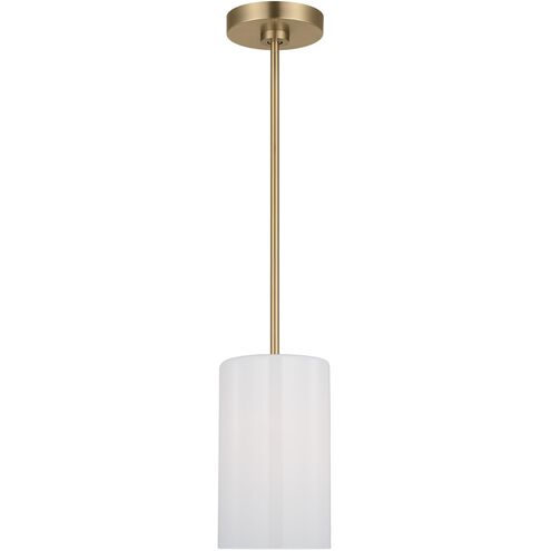 Rhett 1 Light 6 inch Satin Brass Pendant Ceiling Light