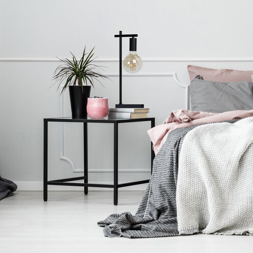 Townshed 20.75 inch 25 watt Black Table Lamp Portable Light