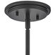 Arti 1 Light 15 inch Black Pendant Ceiling Light