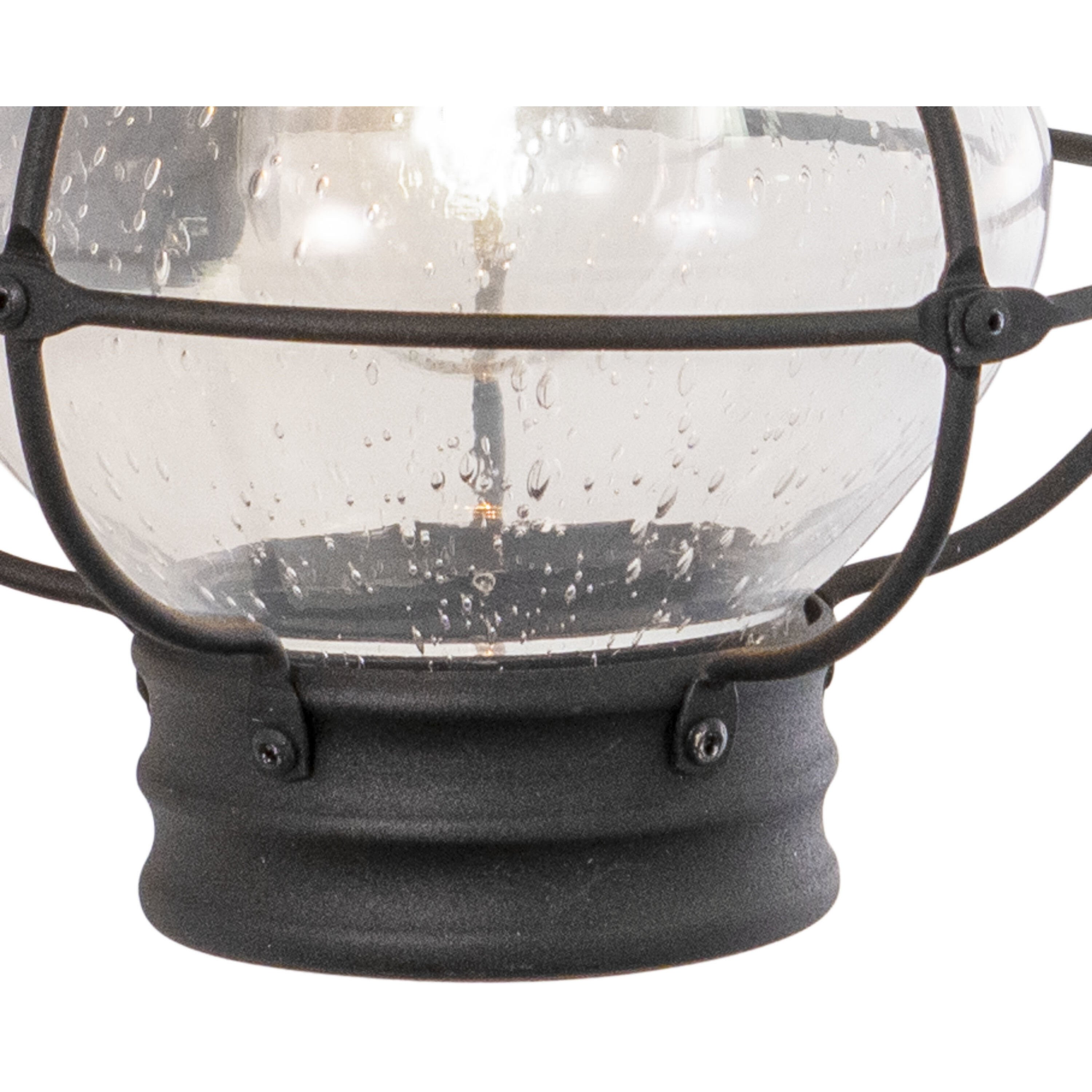 Chatham LED 13.5 inch Textured Black Outdoor Wall