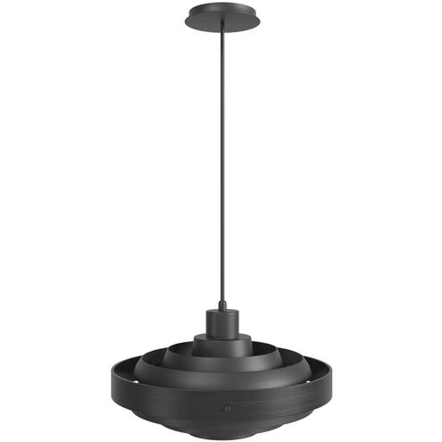 Newport 1 Light 16 inch Black Pendant Ceiling Light