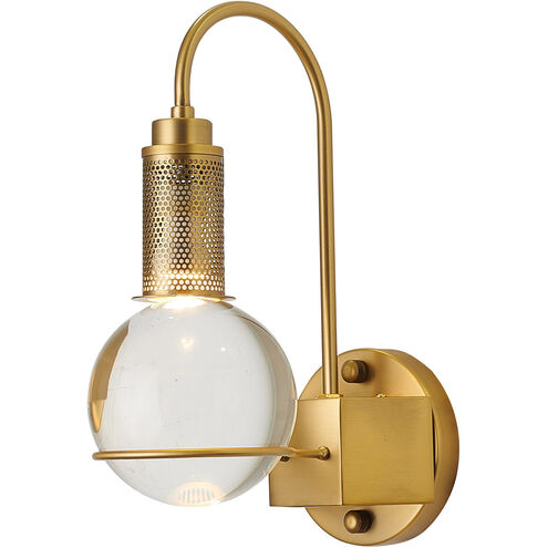 Canada 1 Light 8 inch Antique Brass Wall Sconce Wall Light