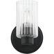 Bedminster 1 Light 5.75 inch Matte Black Vanity Light Wall Light