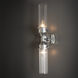 Bow 2 Light 5.8 inch Sterling Bath Sconce Wall Light