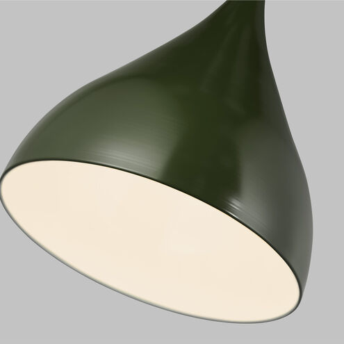 Oden 1 Light 14 inch Olive Pendant Ceiling Light