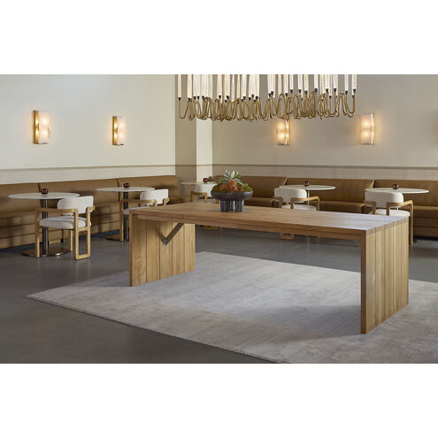 Enco White / Antique Gold Bistro Table