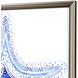 Naturals Collection Blue Framed Art