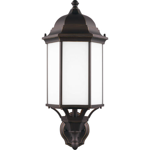 Sevier 1 Light 21.75 inch Antique Bronze Outdoor Wall Lantern, Large