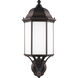 Sevier 1 Light 21.75 inch Antique Bronze Outdoor Wall Lantern, Large