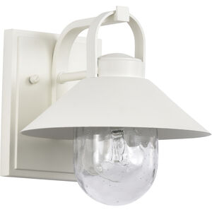 Ridge 8.13 inch White Outdoor Wall Light