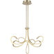 Astor LED 32 inch Soft Gold Chandelier Ceiling Light