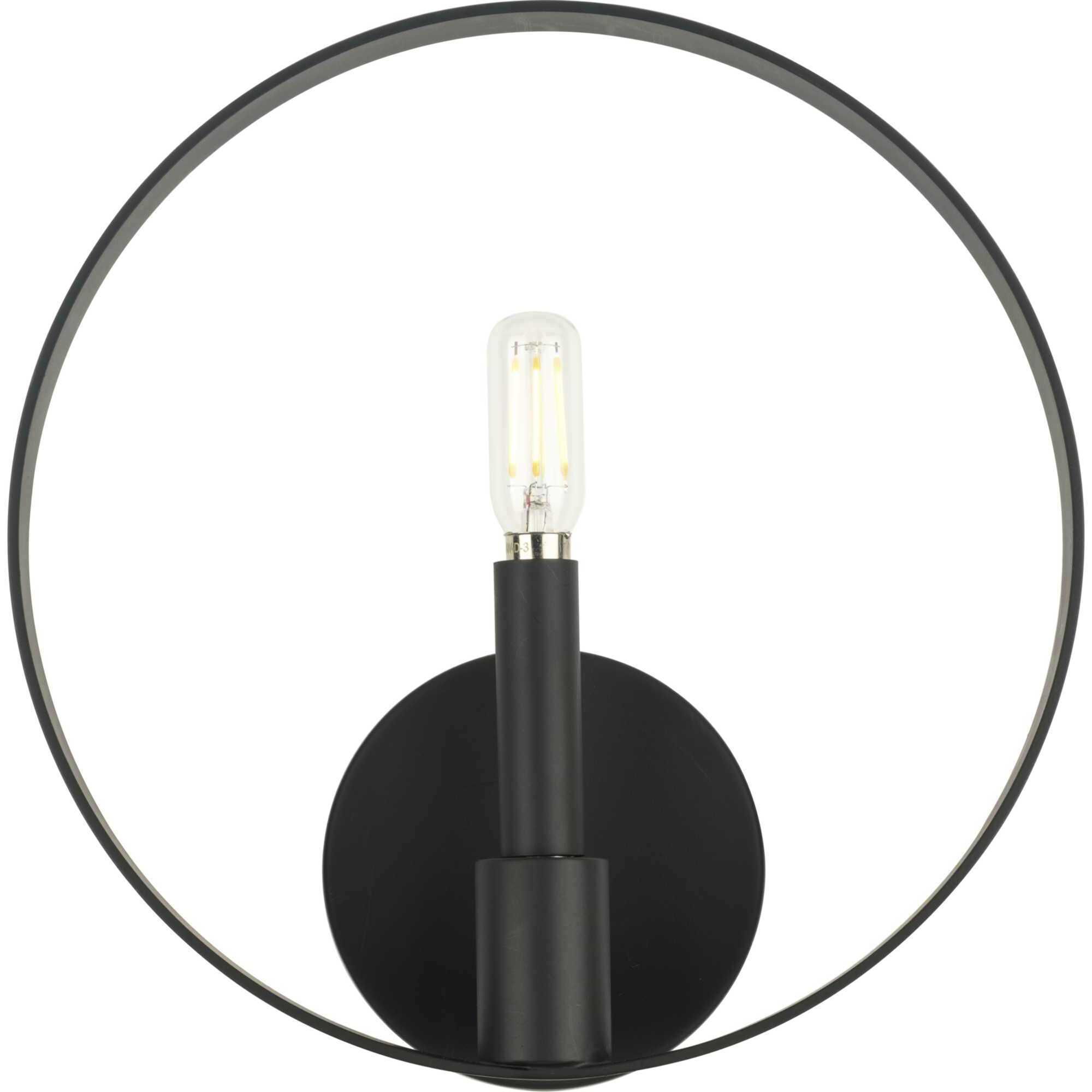 Breckenridge 1 Light 3 inch Matte Black ADA Wall Bracket Wall Light, Design Series