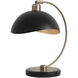 Luna Bella 15 inch 9 watt Weathered Brass Table Lamp Portable Light