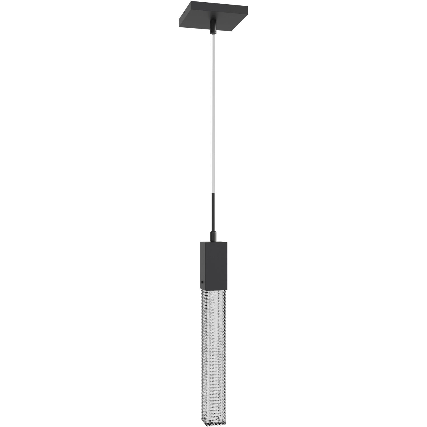 Boa LED 2 inch Black Pendant Ceiling Light