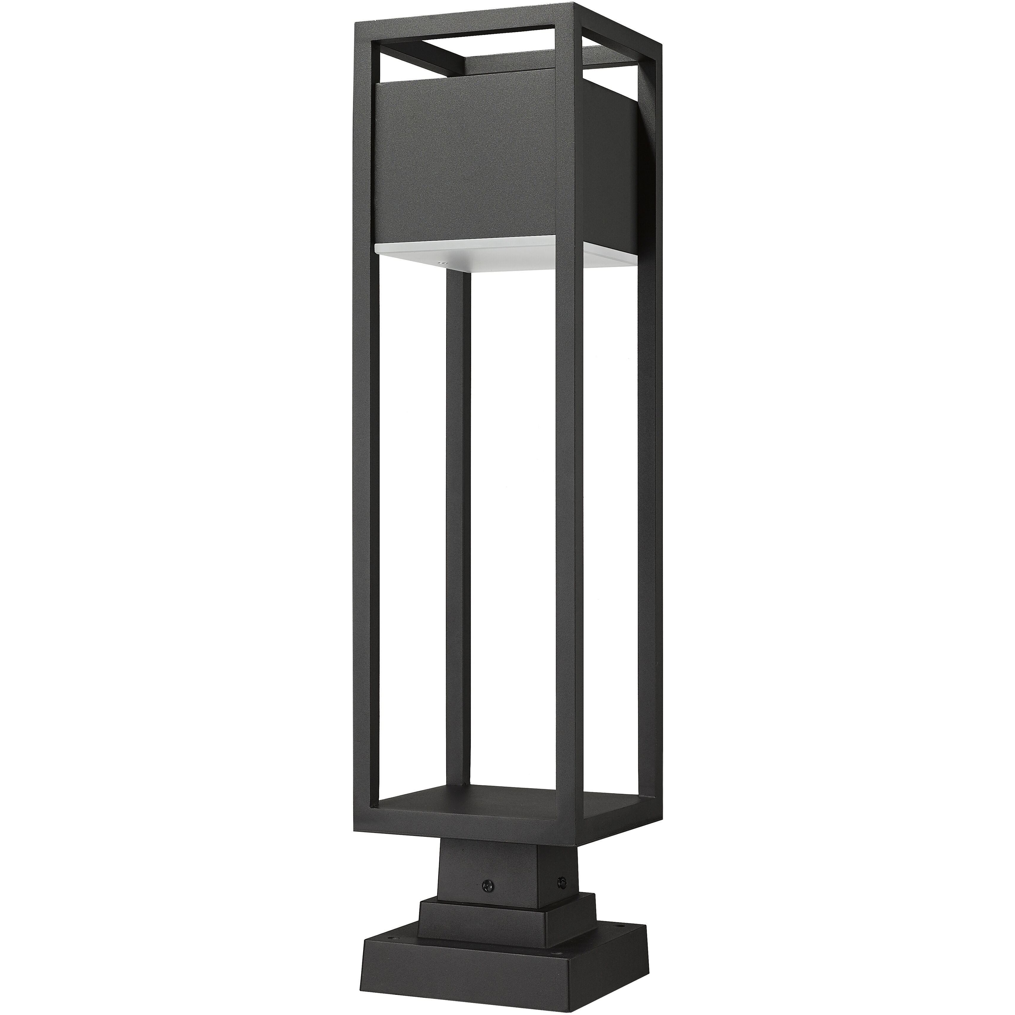 Barwick LED 28.25 inch Black Outdoor Pier Mounted Fixture