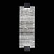 Terra Wall Sconce Wall Light in Black, Rake Cast Glass