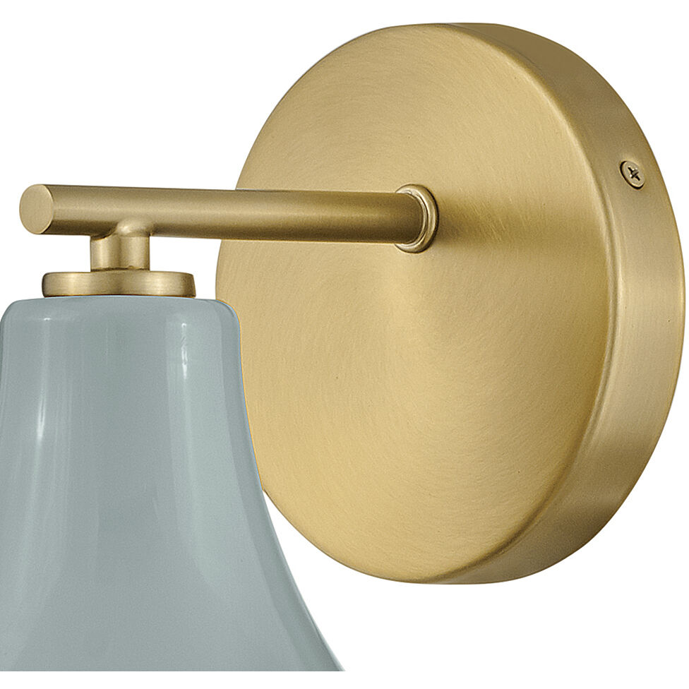 Haddie LED 7.25 inch Seafoam Bath Light Wall Light