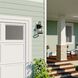 Montauk LED 15 inch Textured Black Outdoor Wall