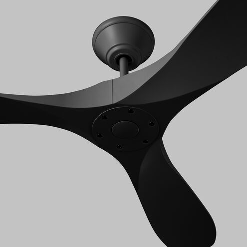 Maverick 52 inch Midnight Black Indoor/Outdoor Ceiling Fan