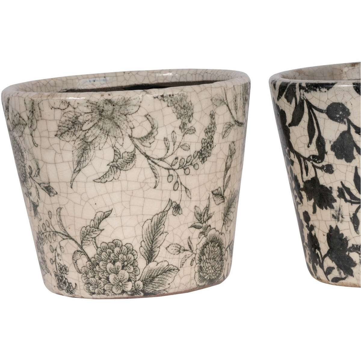 Terracotta Black Planter