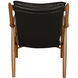 Weston Dark Walnut Occasional Chair