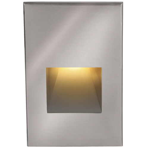 Tyler 12 2 watt Stainless Steel Step and Wall Lighting in Amber, WAC Landscape