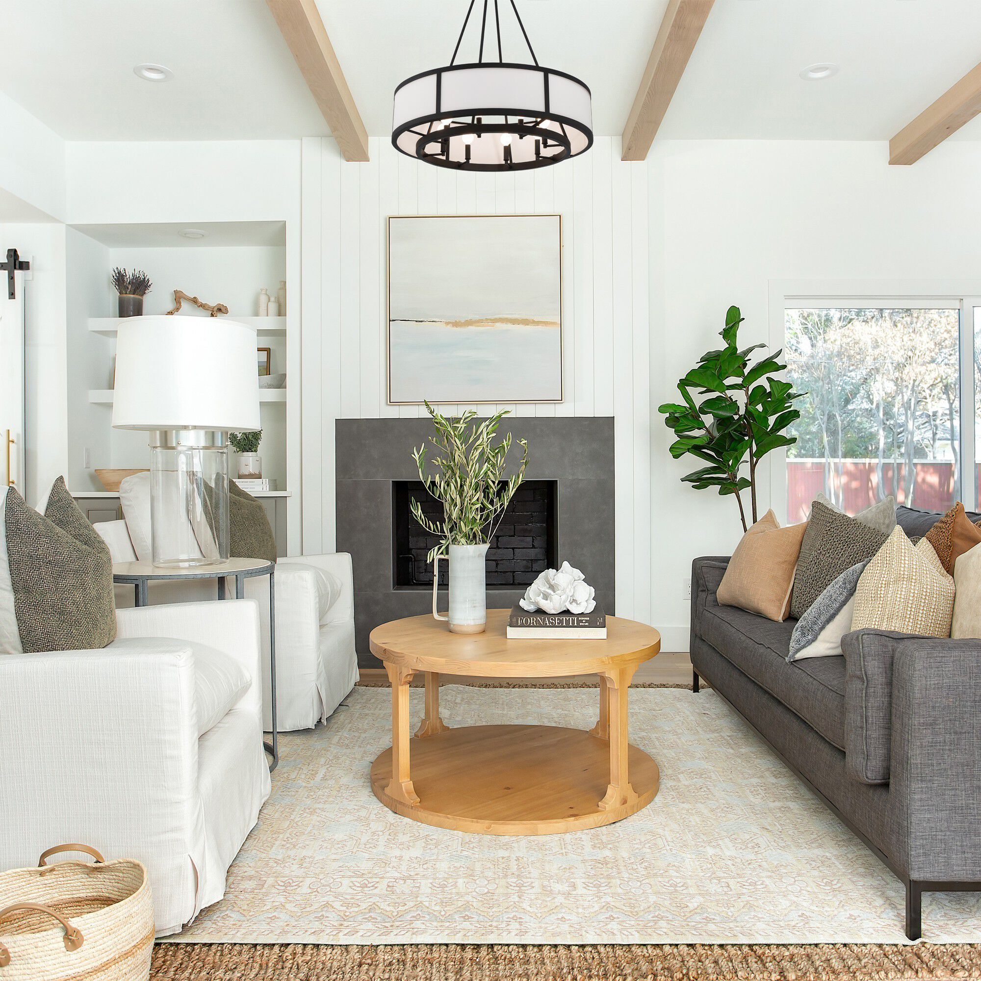 Bryant 8 Light 32 inch Black Forged Chandelier Ceiling Light