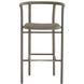 Feller 41 inch Fossil and Gray Outdoor Bar Stool
