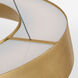 Barbara Barry Neptune LED 30 inch Gild Uplight Ring Chandelier Ceiling Light
